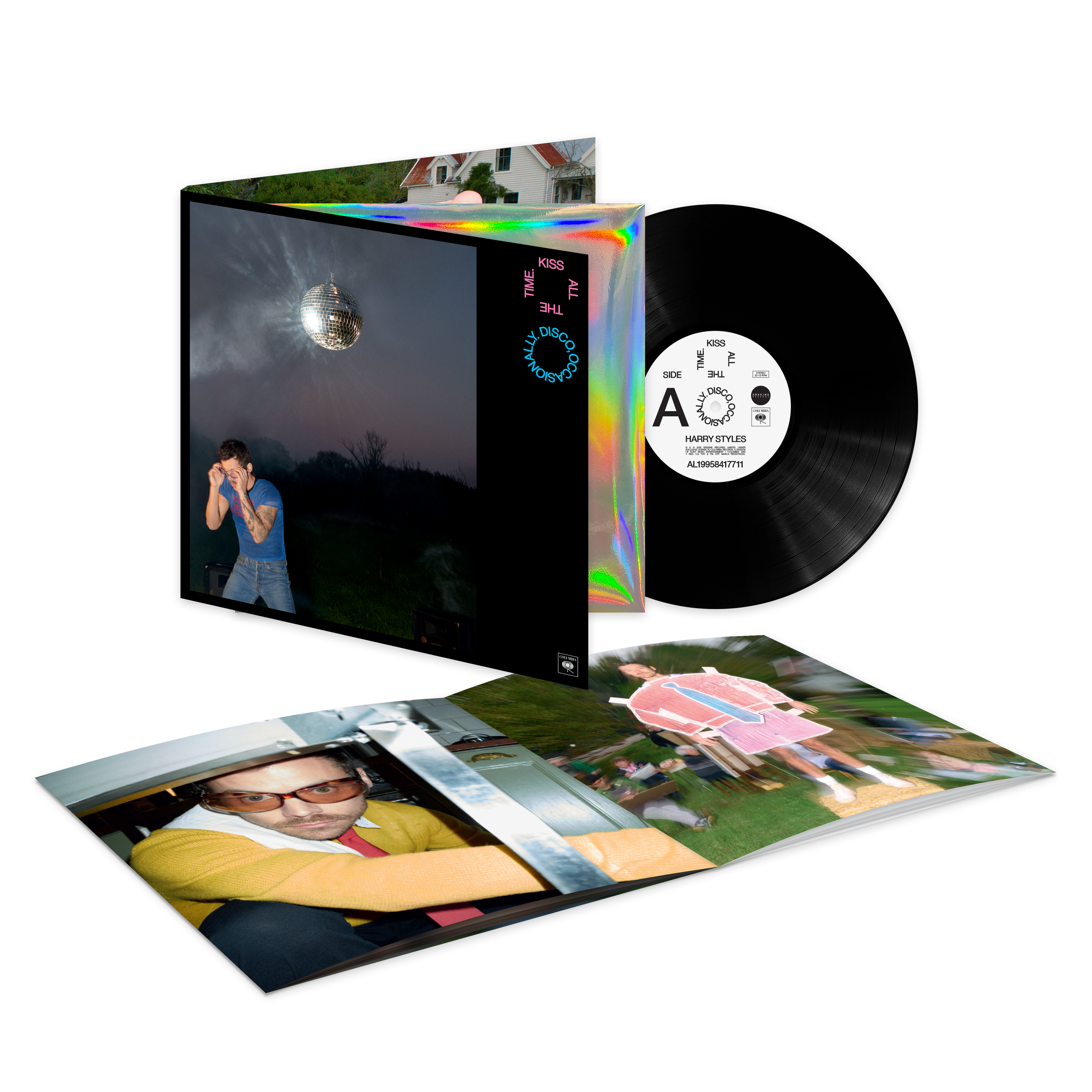 Harry Styles- KISS ALL THE TIME. DISCO, OCCASIONALLY. - Black Vinyl LP