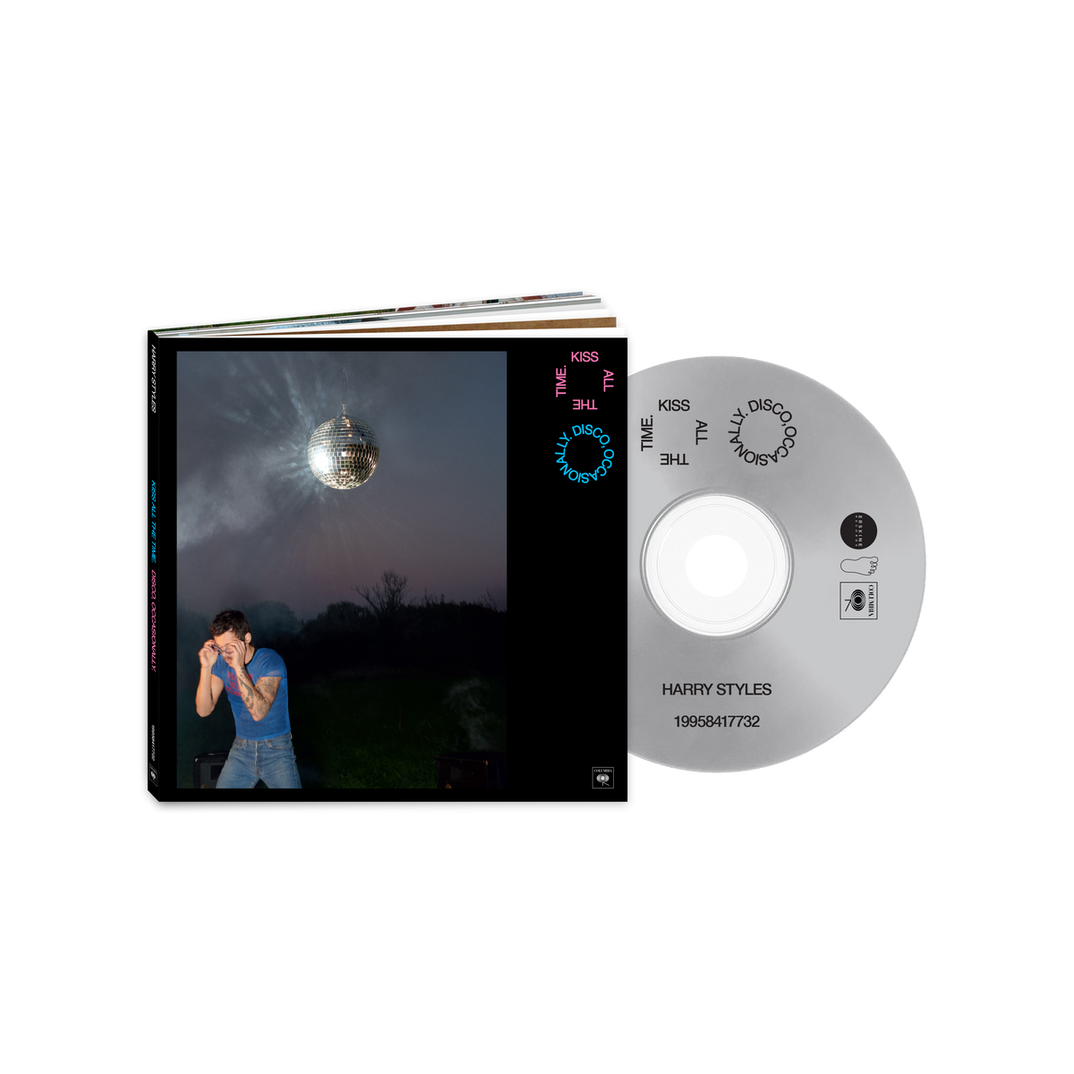 洋楽 Harry Styles CasebookCD Kiss All the Tim KISS ALL THE TIME. DISCO, OCCASIONALLY. - LIMITED EDITION CASEBOOK
